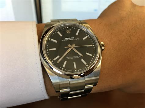 rolex oyster perpetual 39mm no date black dial|rolex oyster perpetual 41 black.